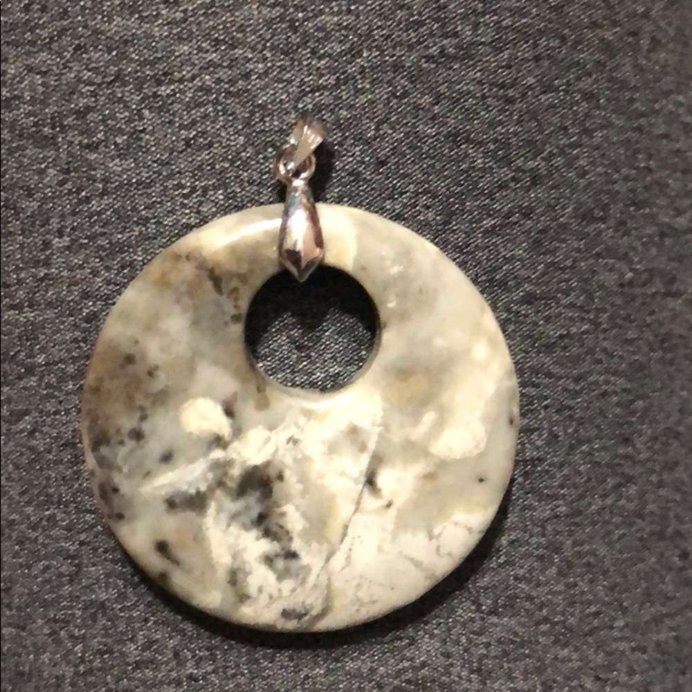 5/$20- Beautiful Boho Marbled pendant